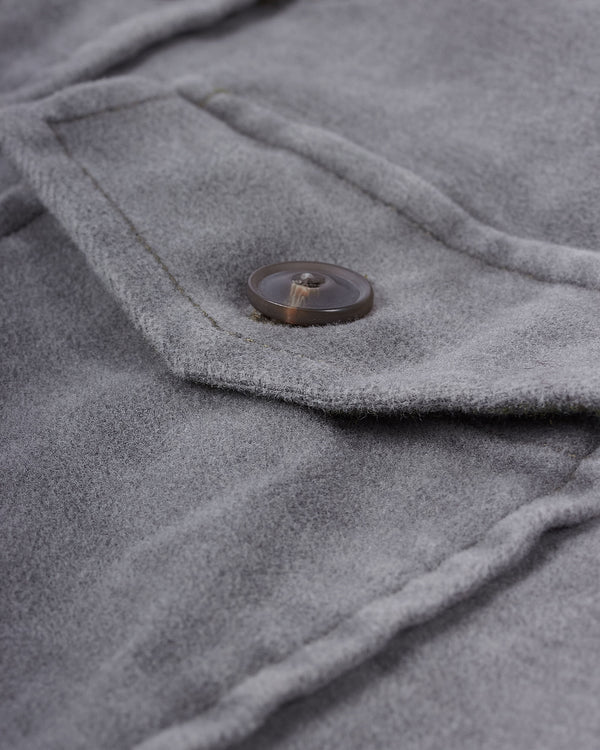 Overdyed Overshirt Grå