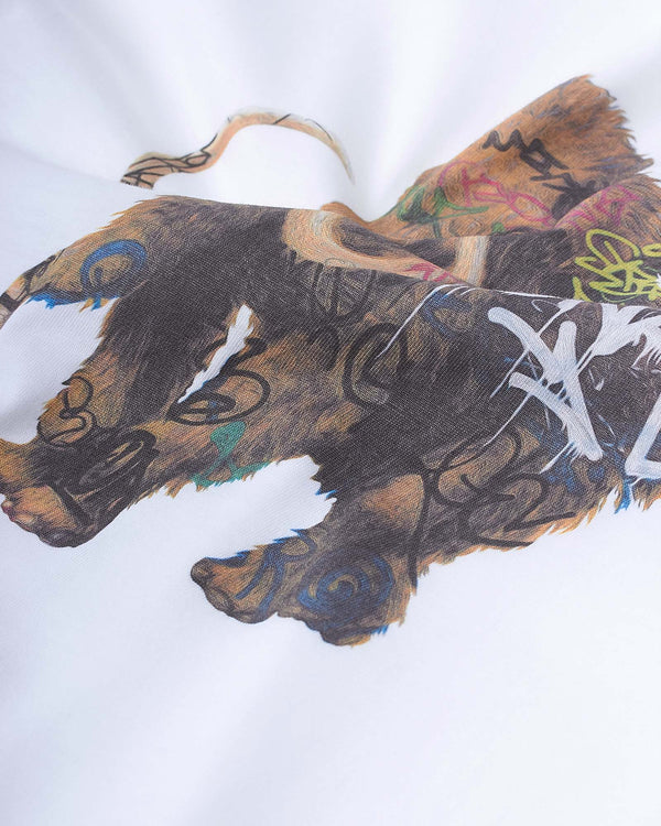 Grafitti Mammut T-Shirt Hvid