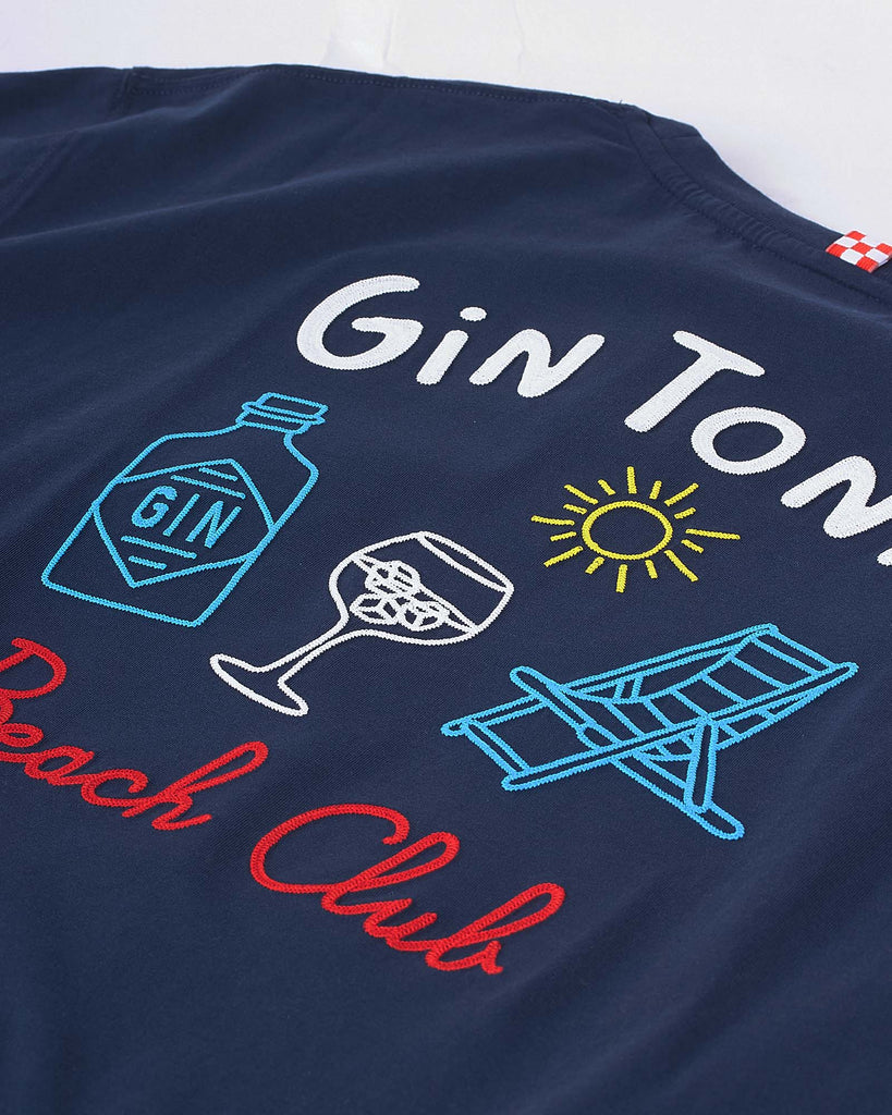 GT Beach Club T-Shirt Blå
