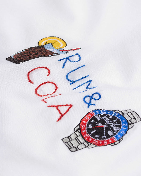 Rum & Cola T-Shirt Hvid