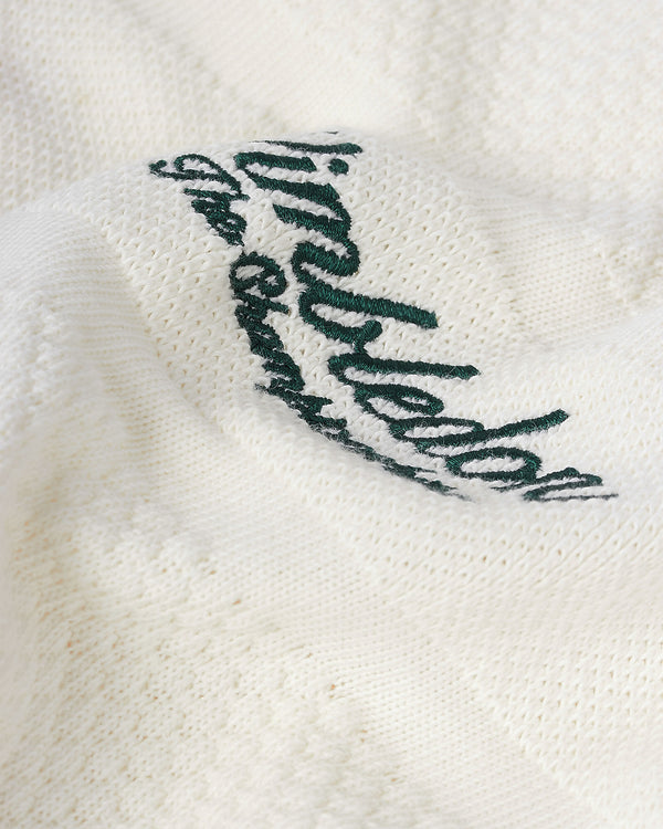 Wimbledon Textured Knit Hvid
