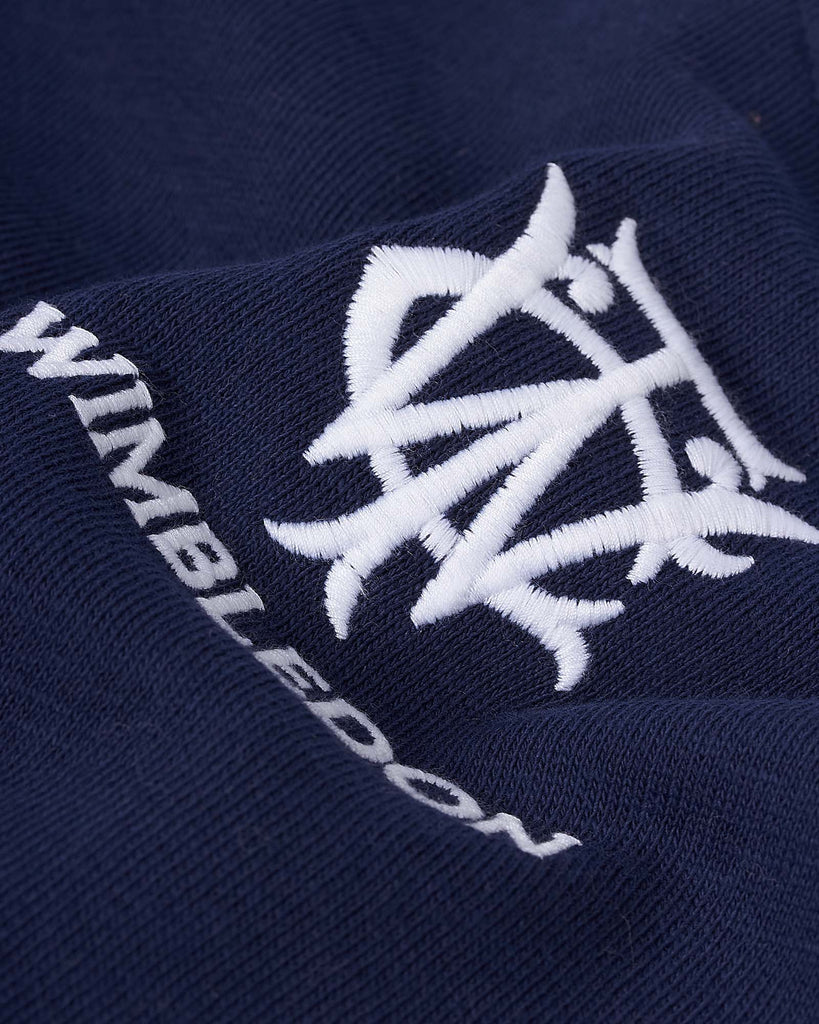 Wimbledon Hybrid Sweat Blå