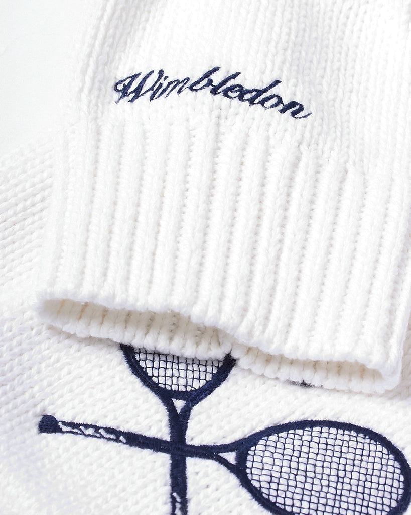 Wimbledon Cardigan Hvid