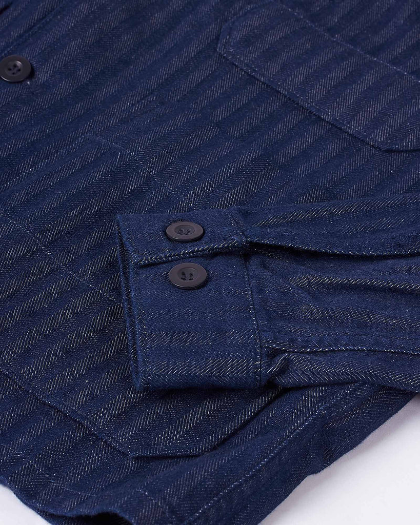 Denim Overshirt Blå