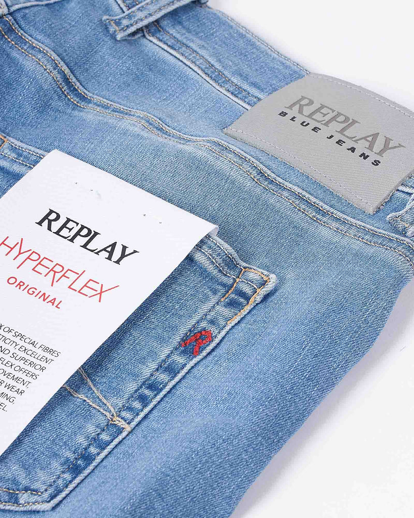 Hyperflex Grover Washed Blå