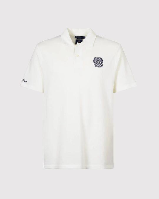 Wimbledon Textured Polo Hvid