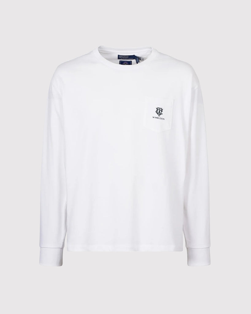 Wimbledon Pocket T-Shirt Hvid