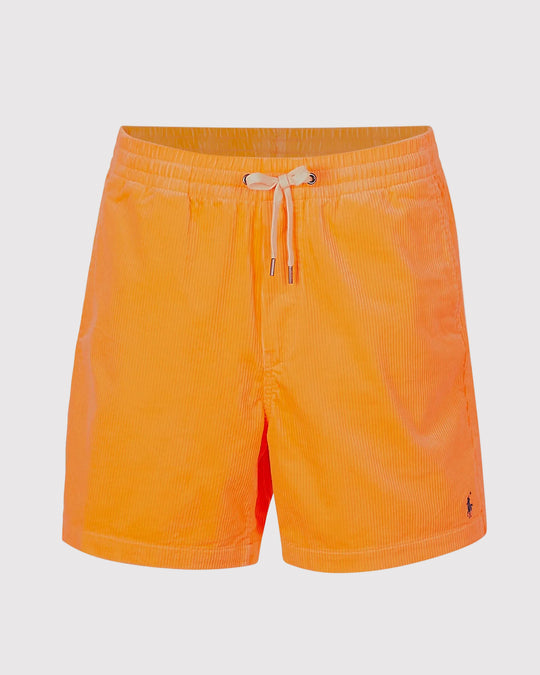 Prepster Fløjls Shorts Orange