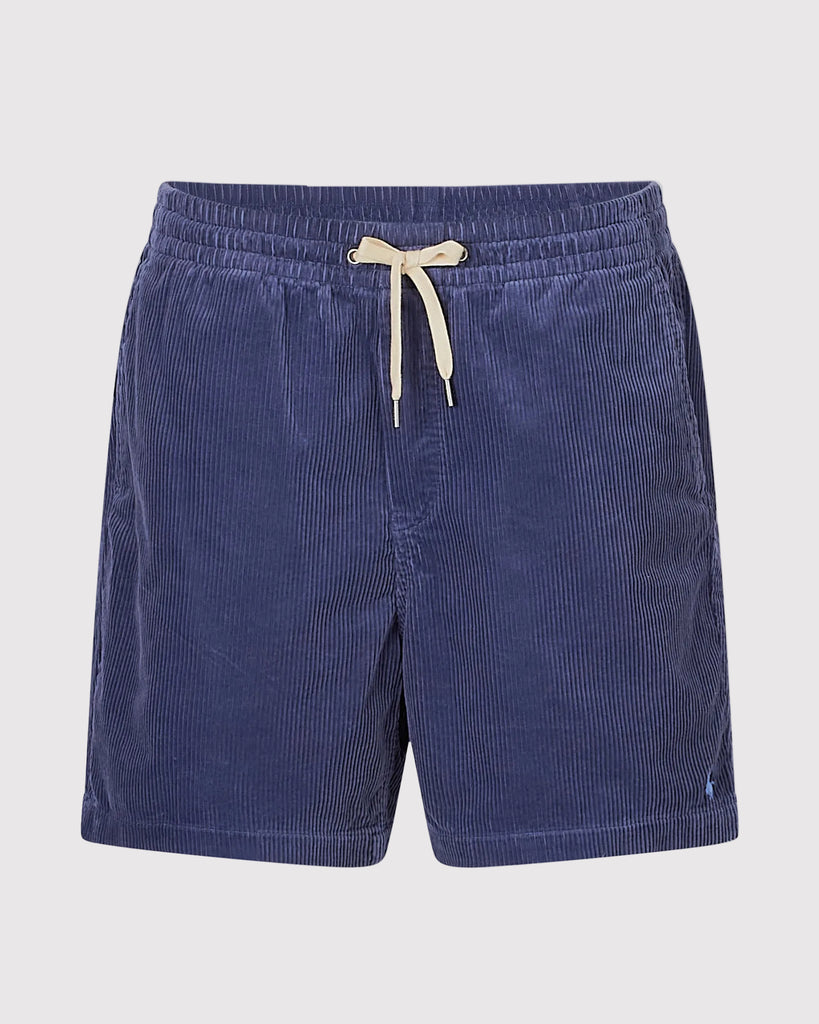 Prepster Fløjls Shorts Blå