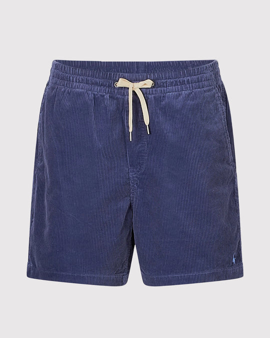 Prepster Fløjls Shorts Blå