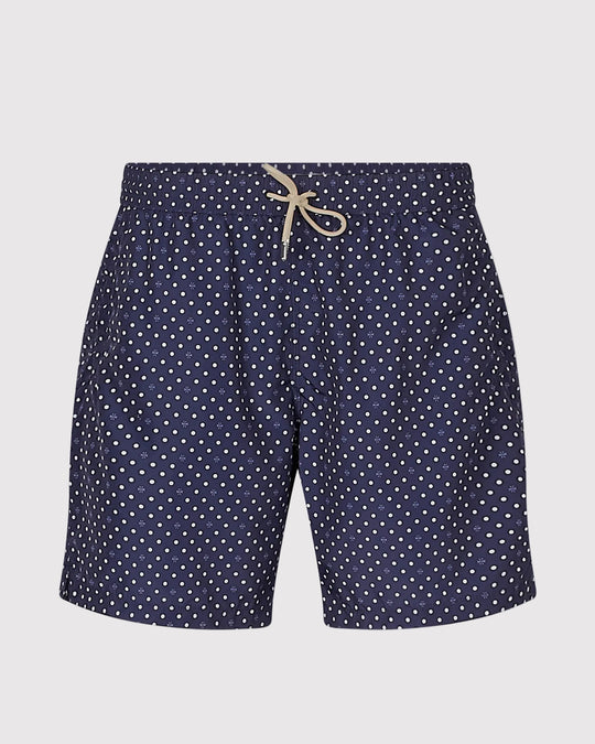 Polka Dot Swim Shorts Blå