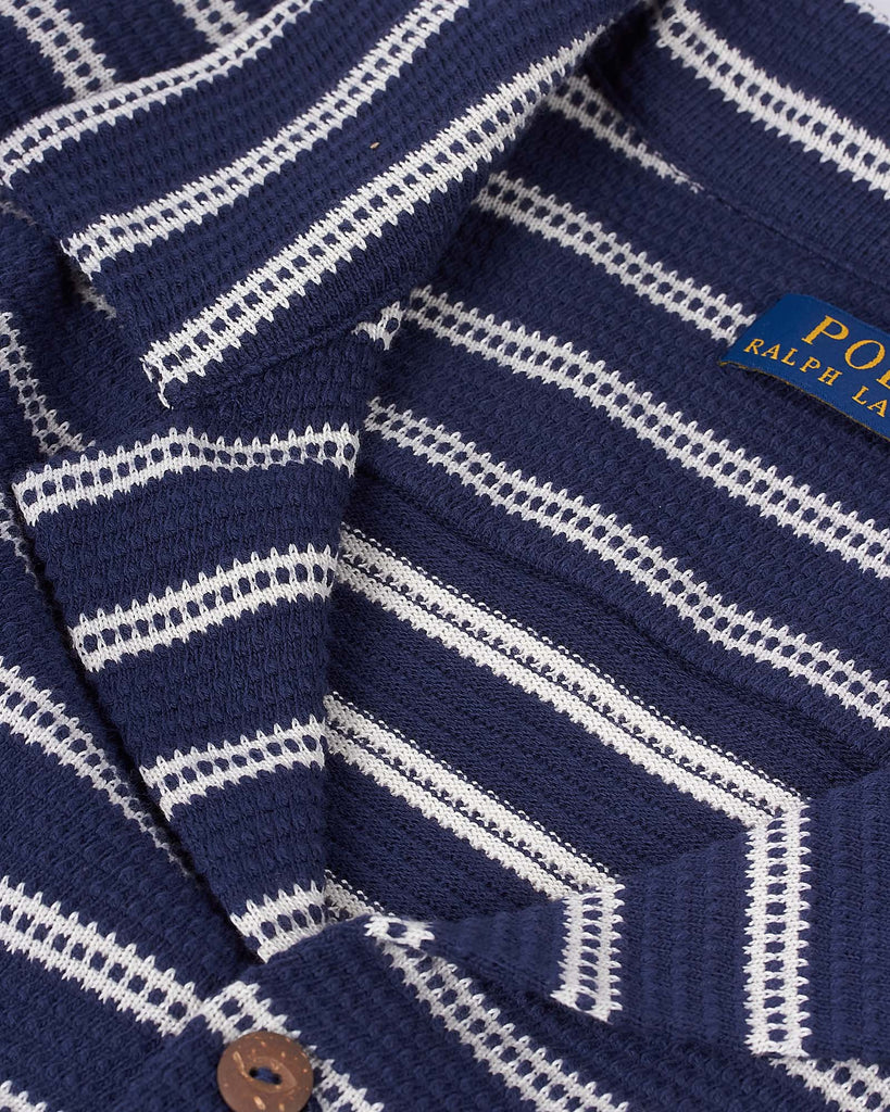 Textured Shirt Blå