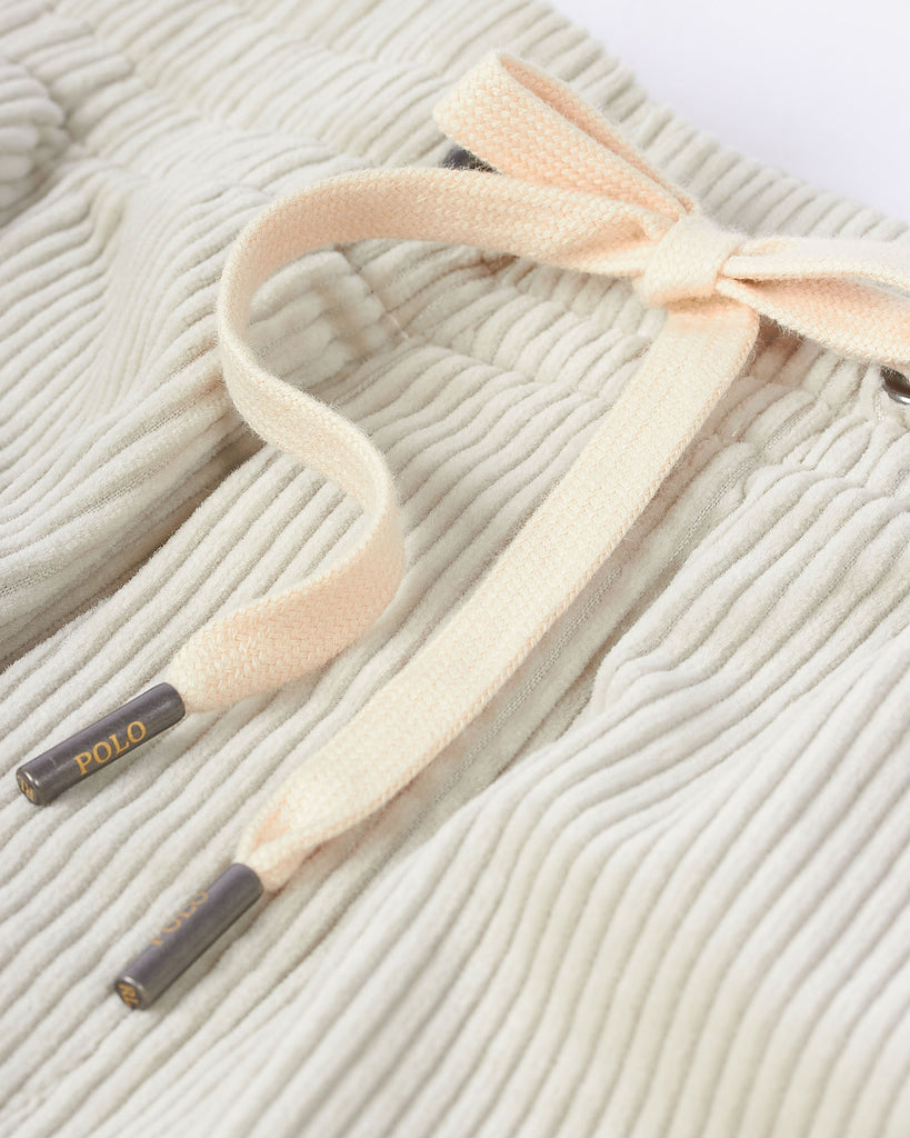 Prepster Fløjls Shorts Sand