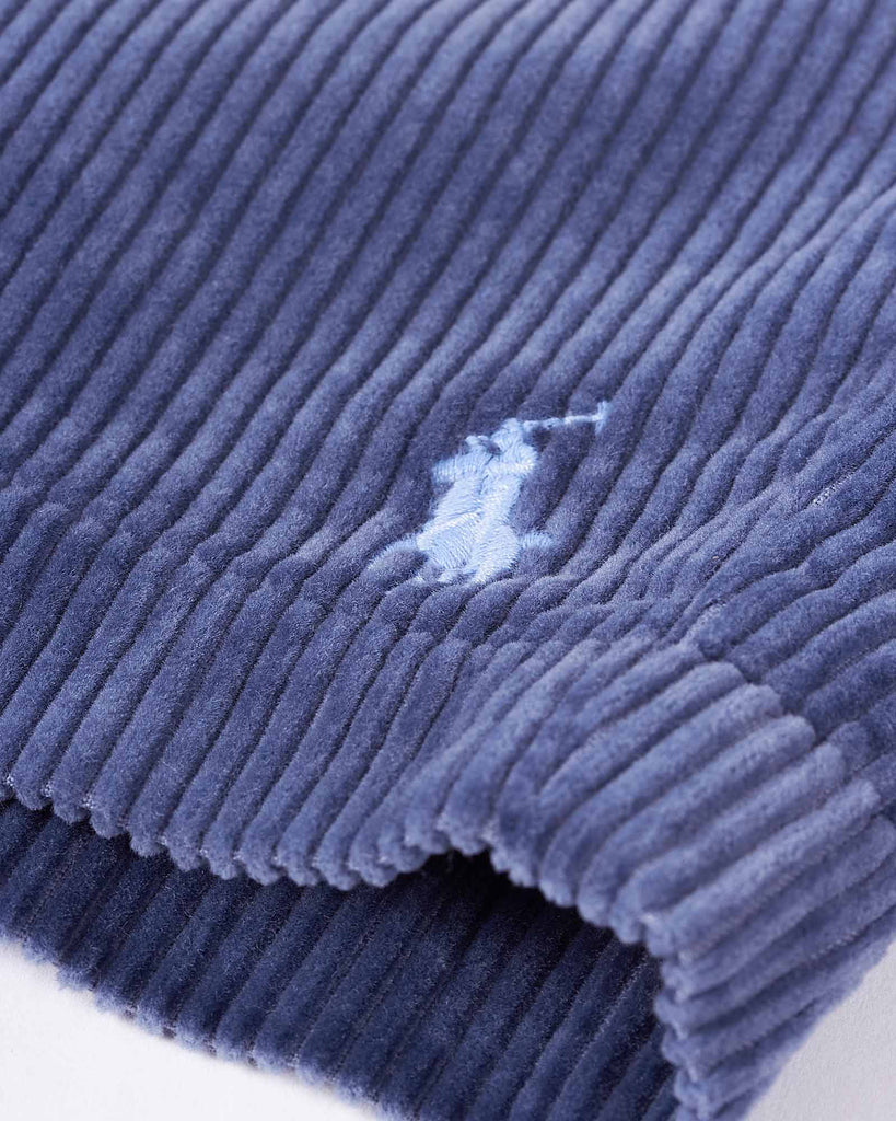 Prepster Fløjls Shorts Blå