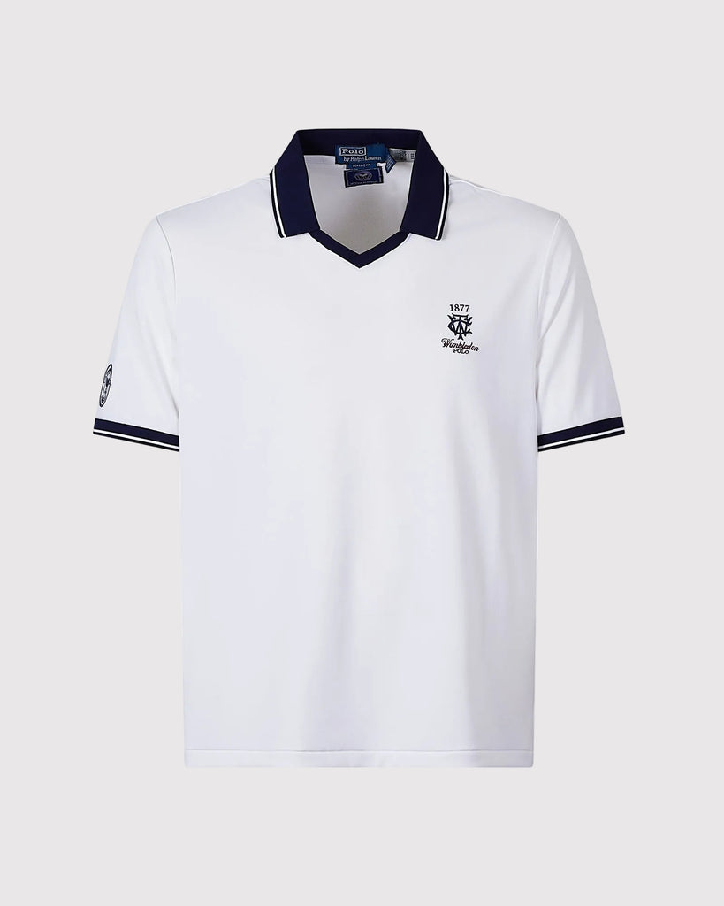 Wimbledon V Polo Hvid