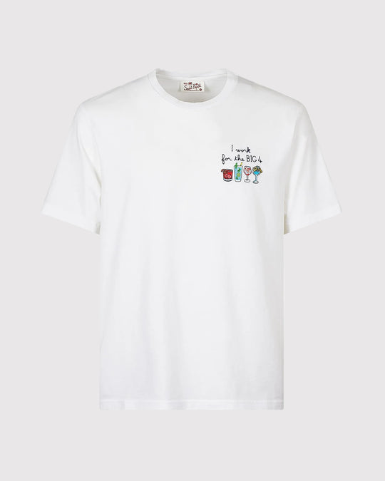 Big 4 T-Shirt Hvid
