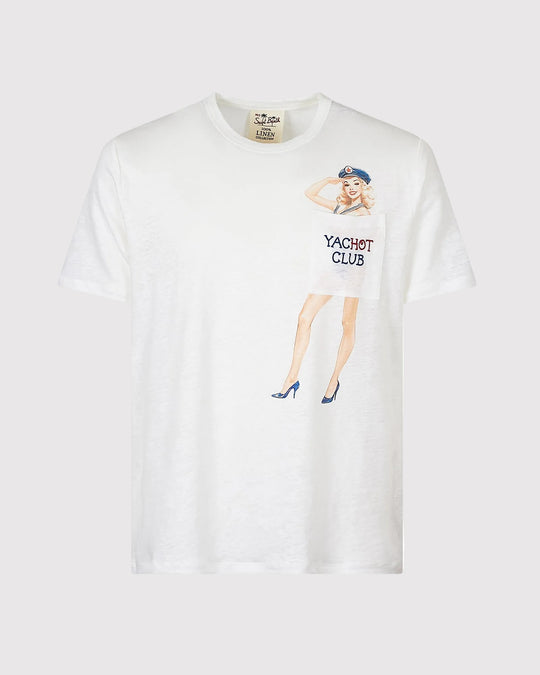 Yachot Club T-Shirt Creme