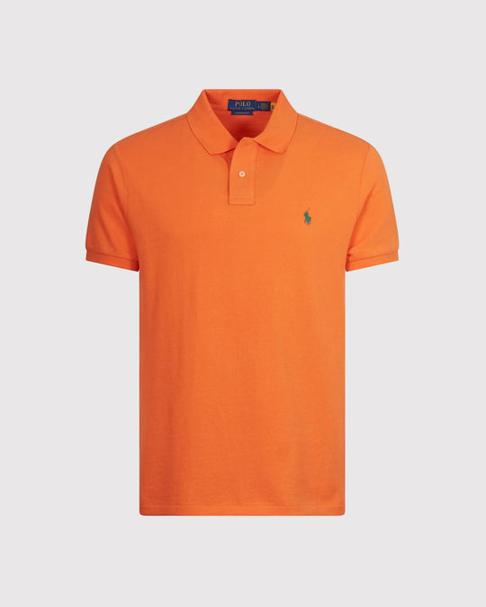 Mesh Poloshirt Orange