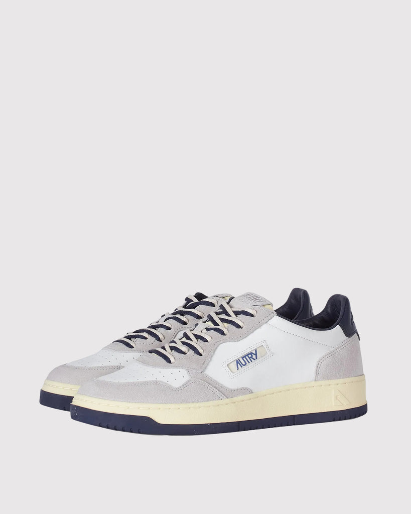 Medalist Low Suede Mix Hvid