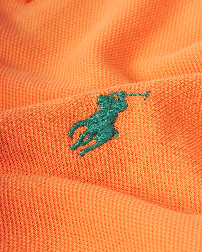 Mesh Poloshirt Orange