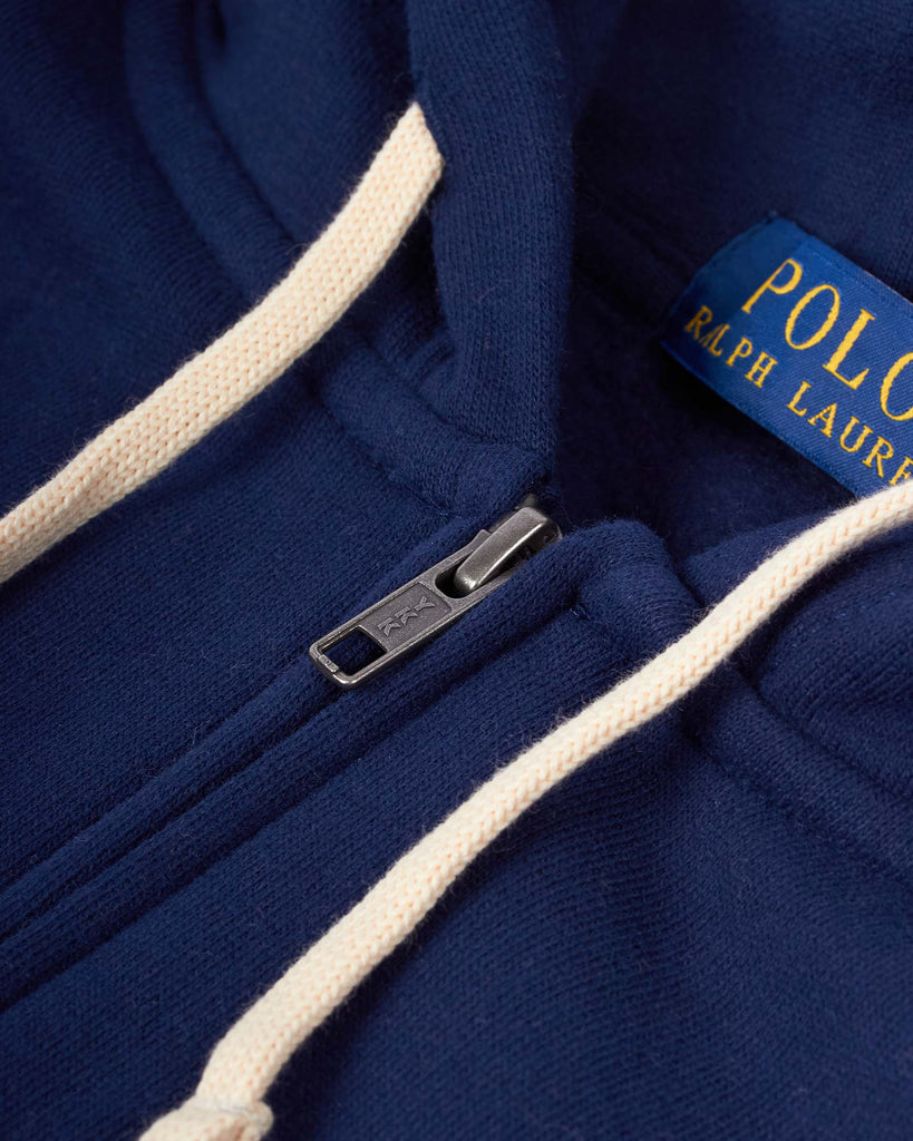 Sweat Fleece Hoodie Blå