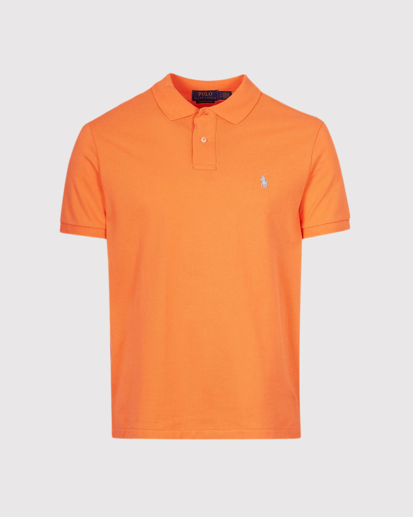 Mesh Poloshirt Orange