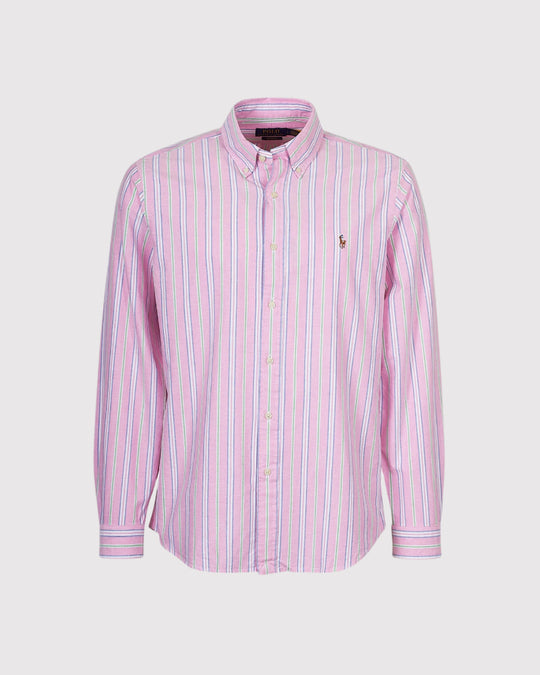 Oxford Strib Custom Lyserød