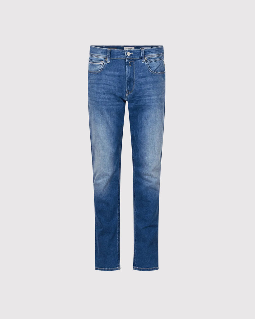 Grover Hyperflex W Jeans Blå