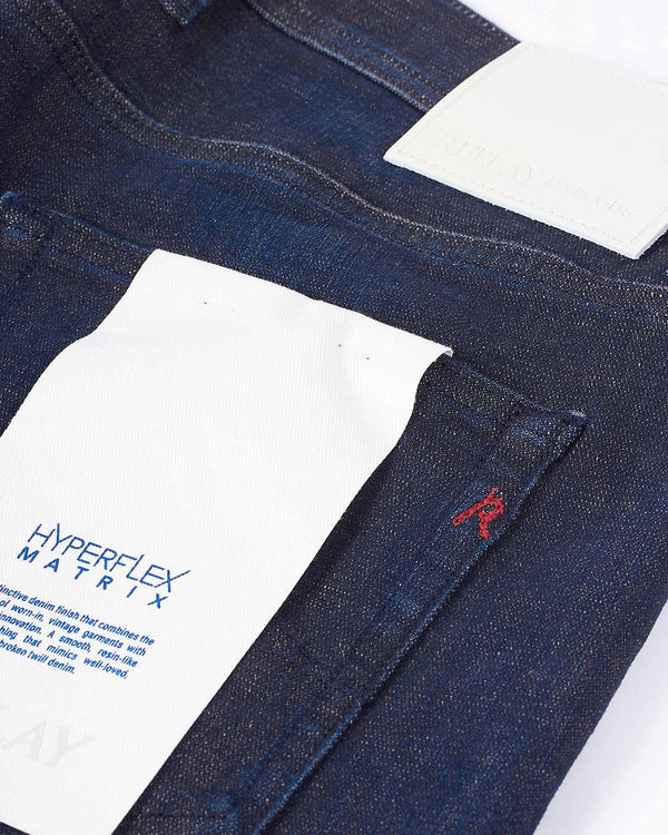 Grover Hyperflex D Jeans Blå