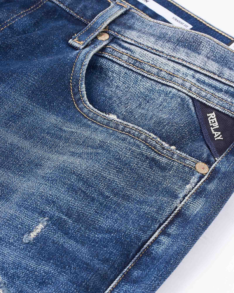 Aideen 20 Yrs Jeans Blå