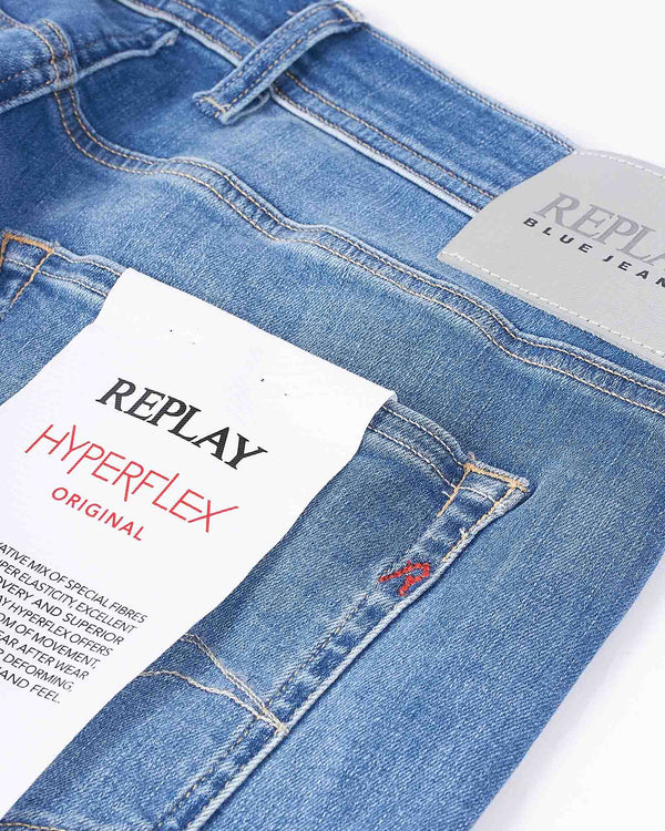 Grover Hyperflex W Jeans Blå