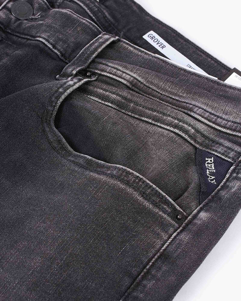 Grover Hyperflex Jeans Grå