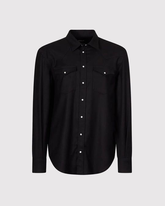 Camicia Skjorte Sort