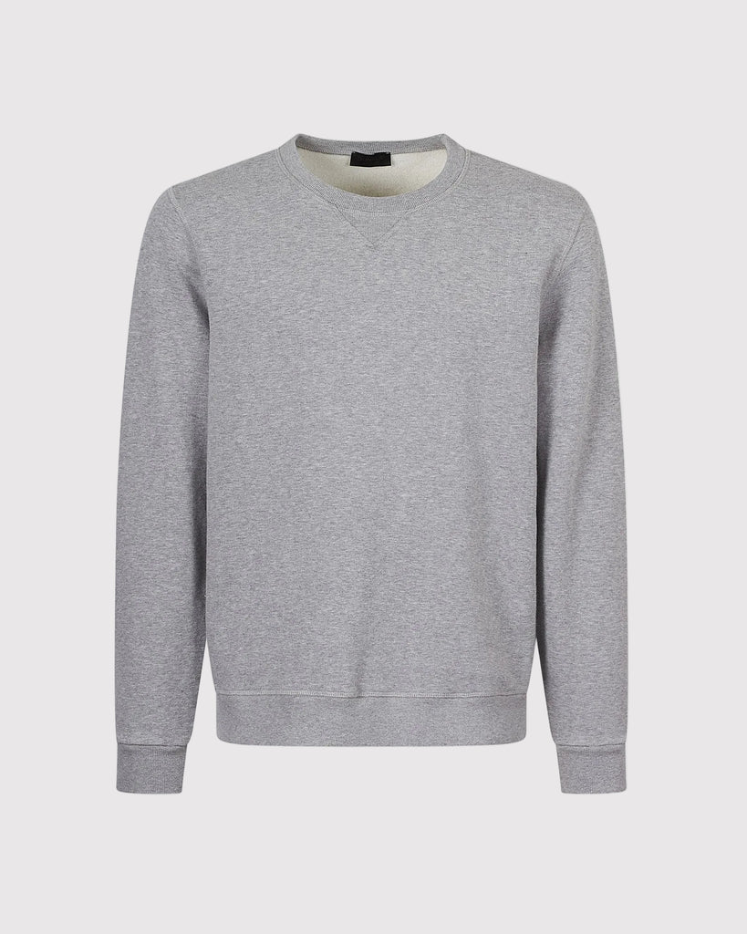 Sweatshirt Logo Grå