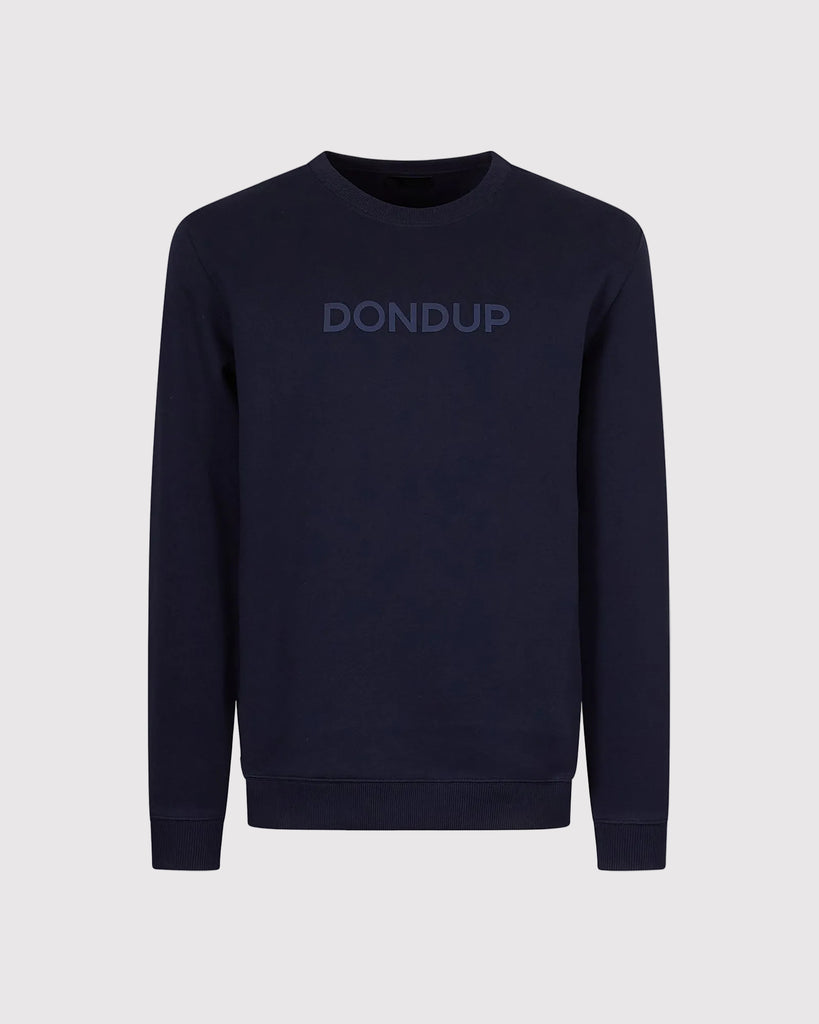 Sweatshirt Logo Blå