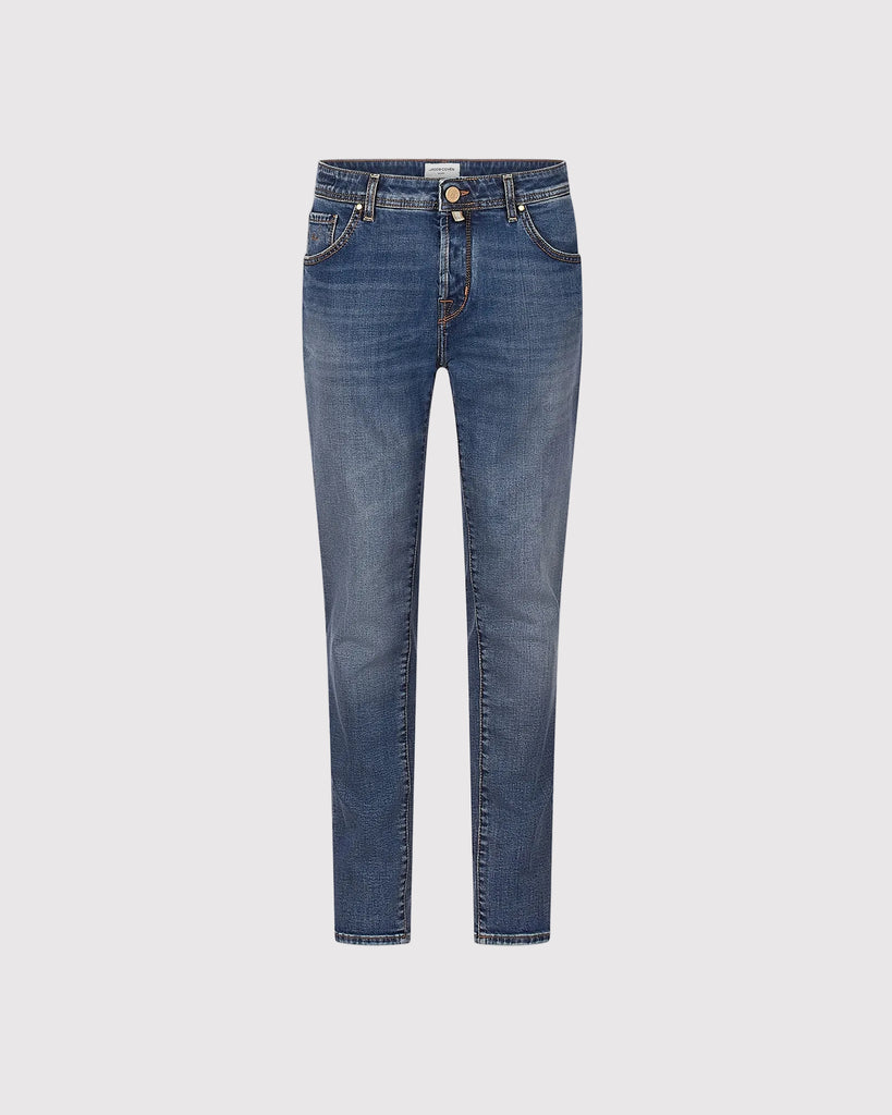 Scott Washed Jeans Blå