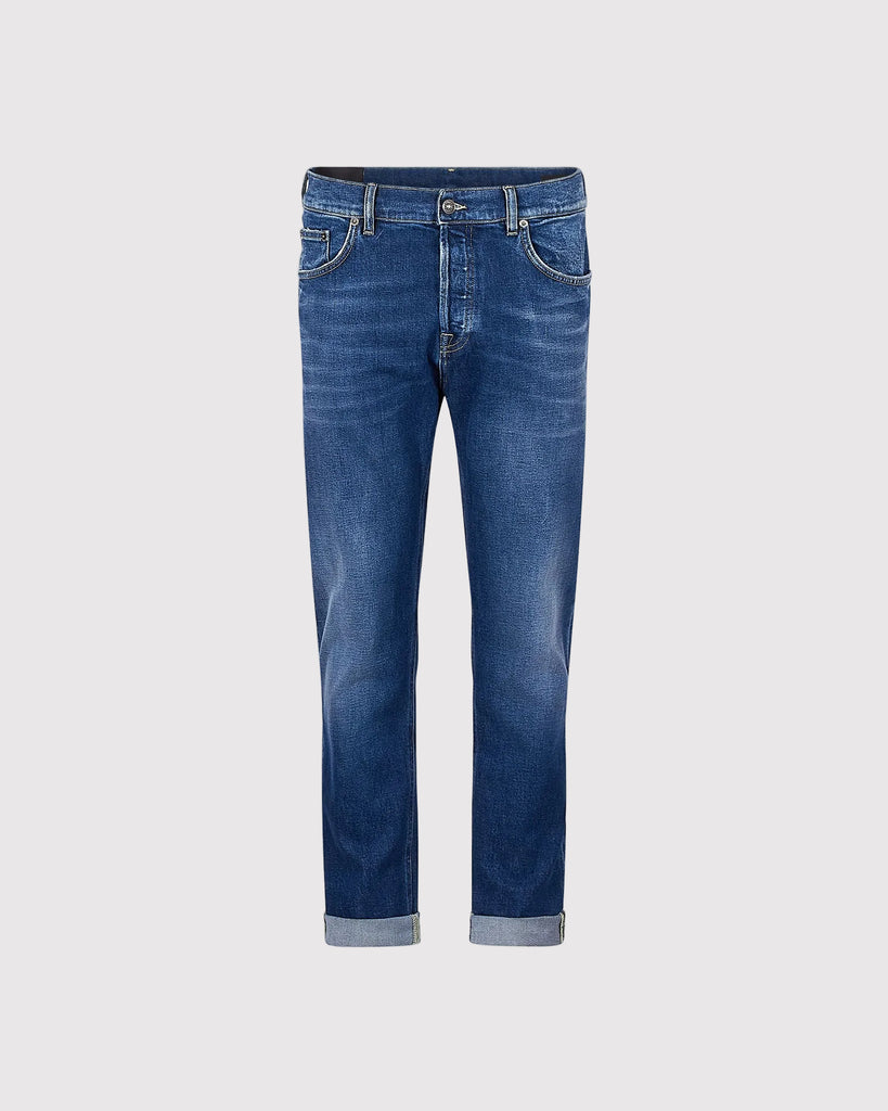 Icon Relax Jeans Washed Blå