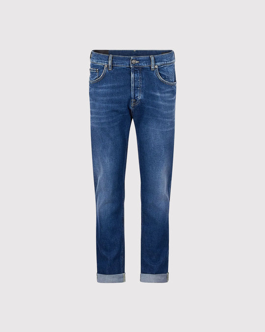 Icon Relax Jeans Washed Blå