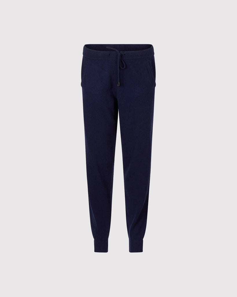 Strik Joggers Blå