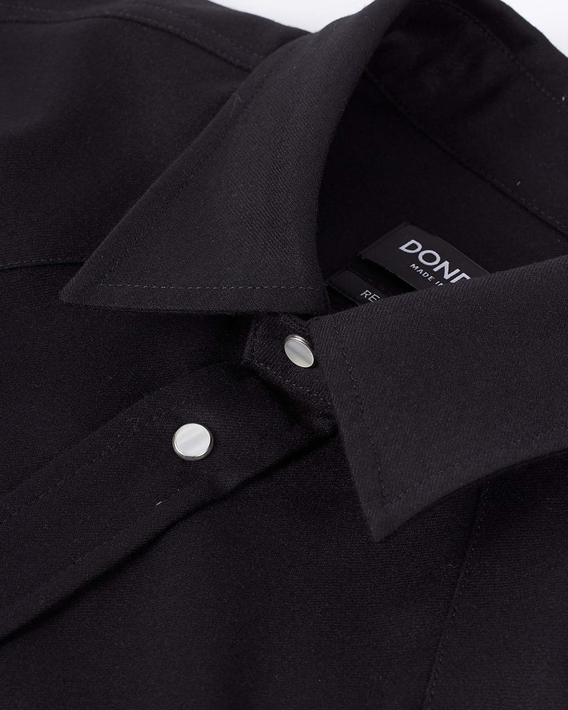 Camicia Skjorte Sort