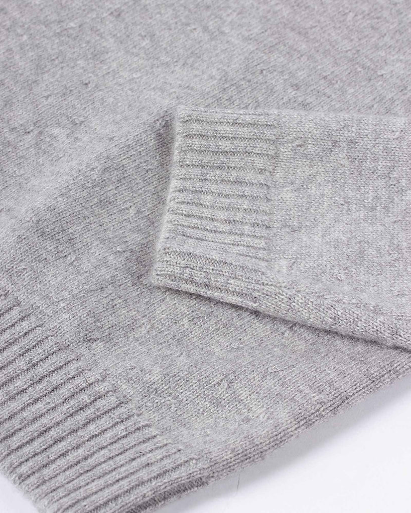 Maglia Cashmere Strik Grå