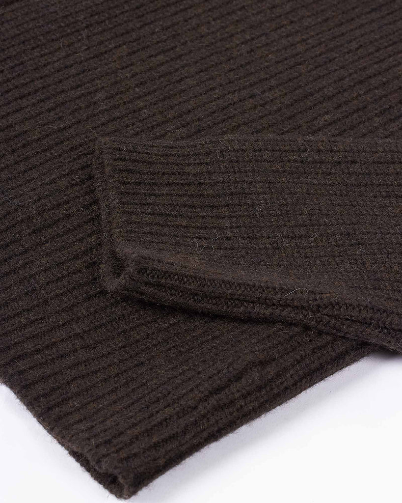 Strik Cardigan Brun