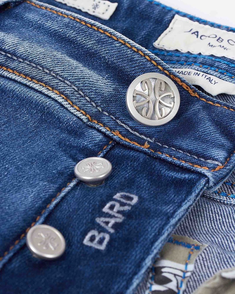 Bard Race Jeans Blå