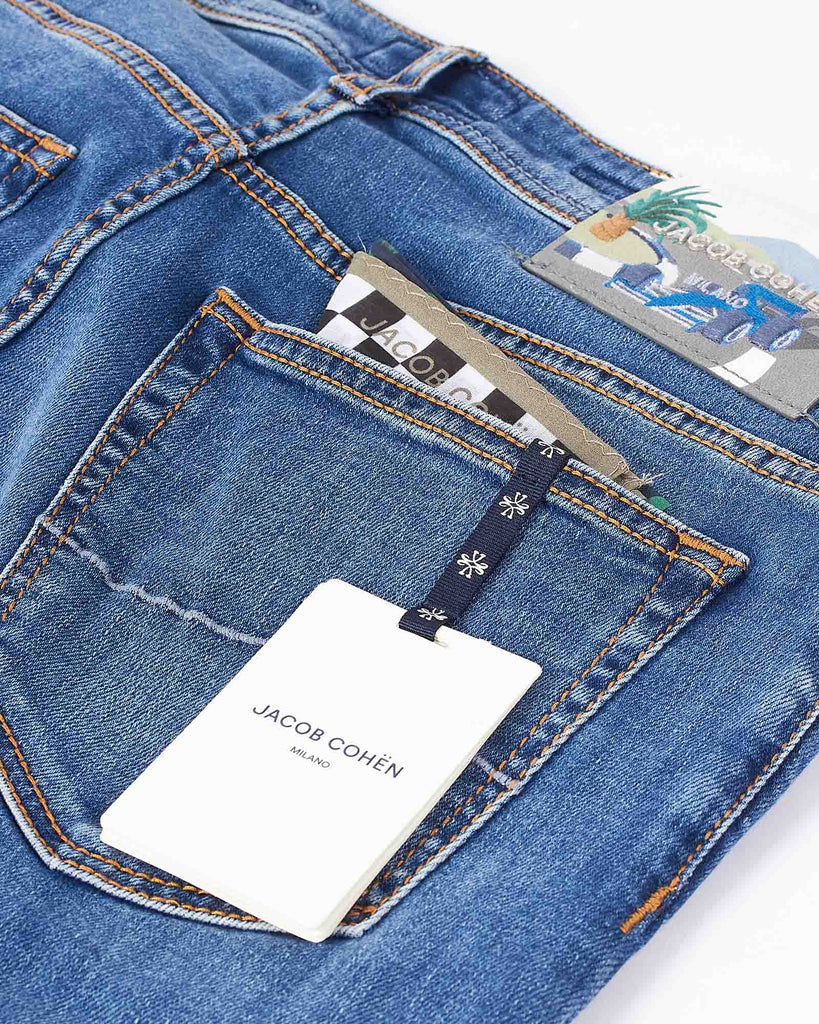 Bard Race Jeans Blå