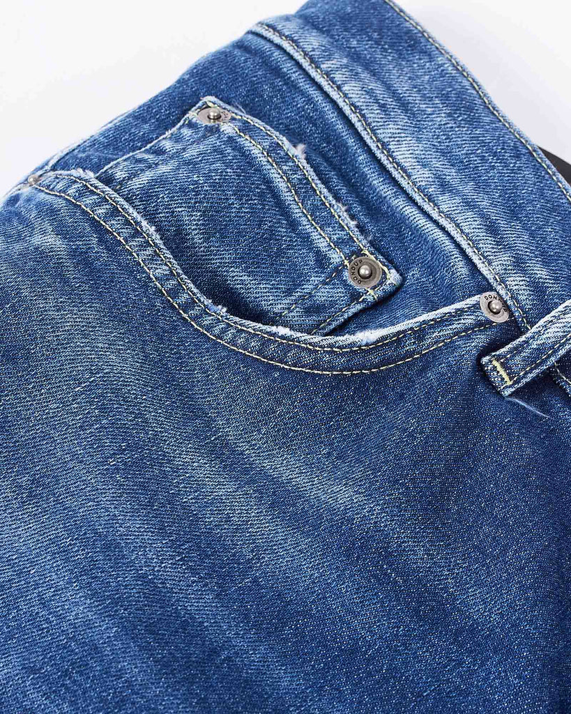 Icon Relax Jeans Washed Blå