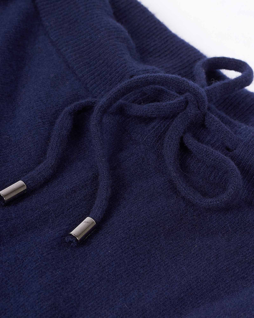 Strik Joggers Blå
