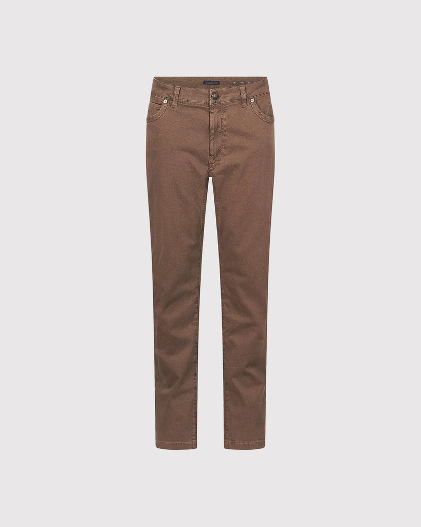 Bormio Print 5-Pocket Brun