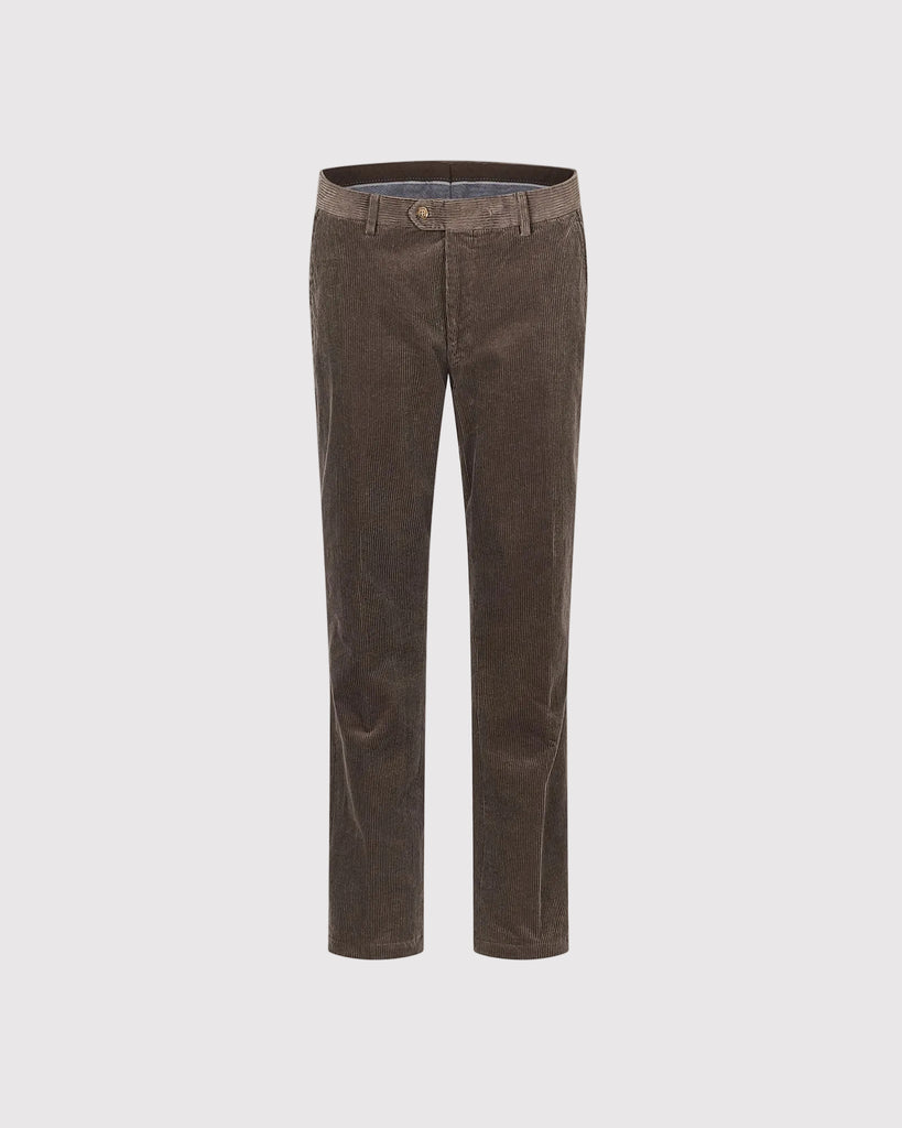 Dandy Trousers Fløjl Brun