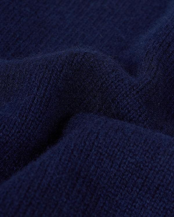 Wool Cashmere Vest Blå