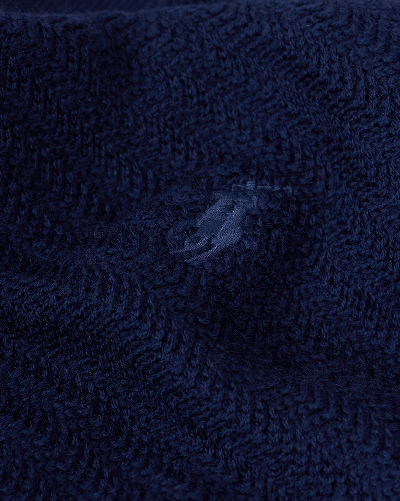 Washable Merino Cardigan Blå